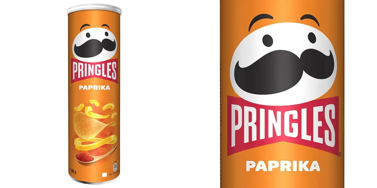 Pack 3x Pringles Paprika de 185 gr