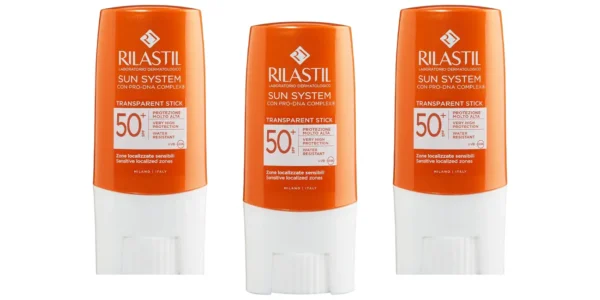 Pack 3x Protector solar Rilastil Sun System SPF 50+