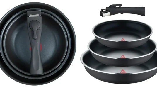 Pack de 3 sartenes Bergner Click&Cook de 18, 22 y 24 cm
