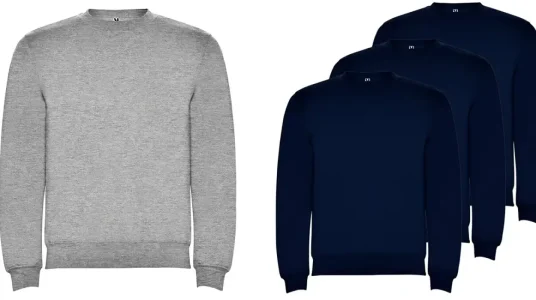 Pack 3x sudadera clásica Roly para hombre