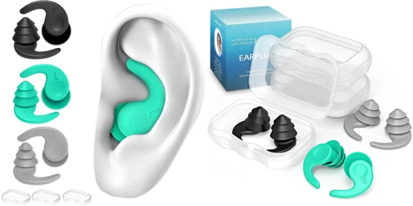 Pack 3 pares de tapones de natación FNGXX para adulto