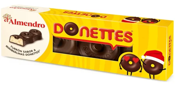 Pack 3x turrón El Almendro Donetes de 150 gr