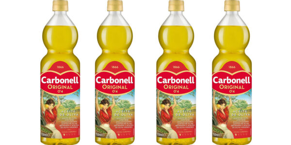 Pack 4x Botellas de aceite de oliva Carbonell Original 0,4º