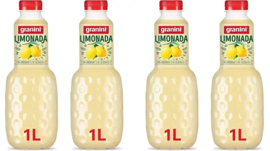 Pack 4x botella de limonada Granini de 1L