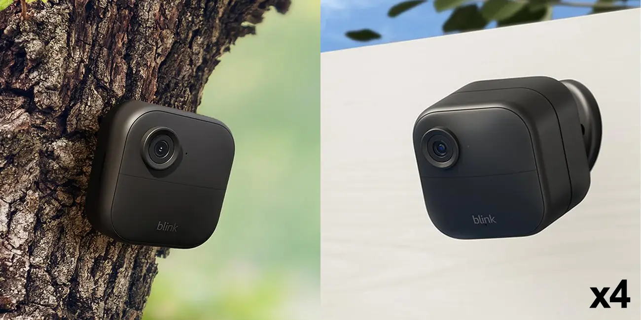 Pack 4x Cámara de seguridad HD Blink Outdoor 4