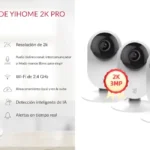 Pack 4xc Cámara WiFi Xiaomi YI Home 2K Pro