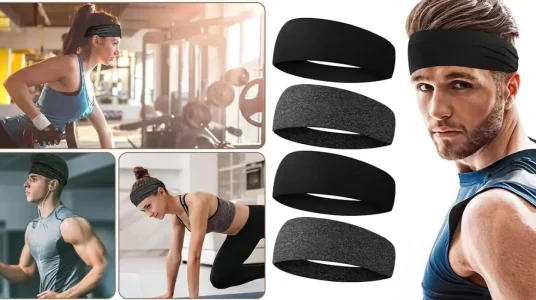 Pack 4x Cinta de pelo deportiva URAQT
