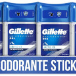 Pack 4x Desodorante Gillette Glear Gel Artic Ice