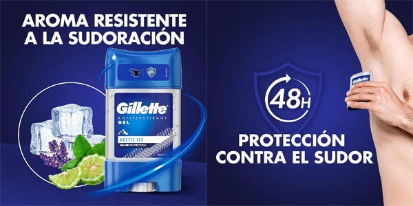 Pack 4x Desodorante Gillette Clear Gel Artic Ice