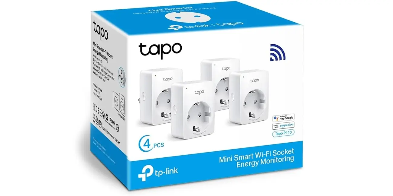 Pack 4x enchufe WiFi TP-Link Tapo P110