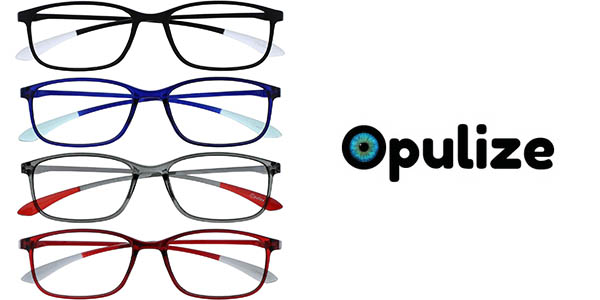 Pack x4 Gafas de lectura Opulize con diferentes aumentos