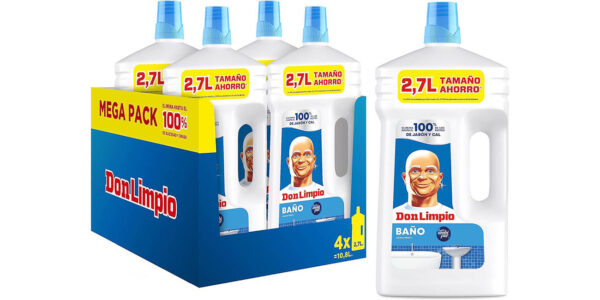 Pack 4 limpiadores Don Limpio Baño