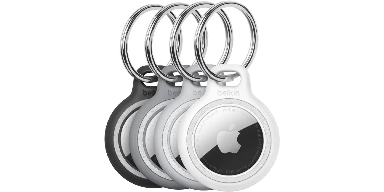 Pack de 4 llaveros Belkin Secure Holder para AirTag