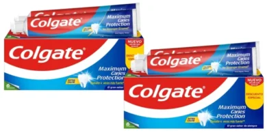 Pack 4x pasta de dientes Colgate Maximum Caries Protection