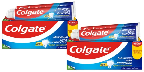 Pack 4x pasta de dientes Colgate Maximum Caries Protection