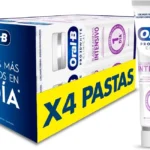 Pack 4x pasta de dientes Oral-B Pro 3D White Clinical