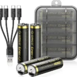 Pack 4x pilas recargables AA ORICO Ener-G 1.5V 2100mWh