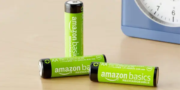 Pack 4x pilas recargables Amazon Basics AA
