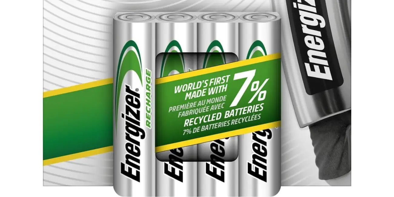 4 Pilas recargables Energizer Recharge Universal AAA