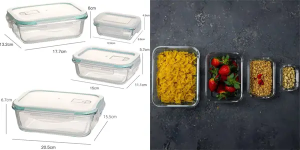 Fiambreras de vidrio MicroData rebajadas