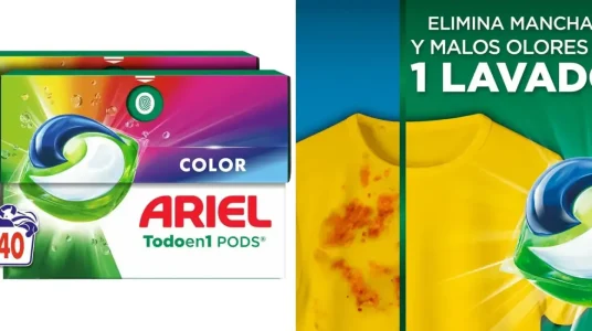 Pack Ariel PODS Color de 40 cápsulas