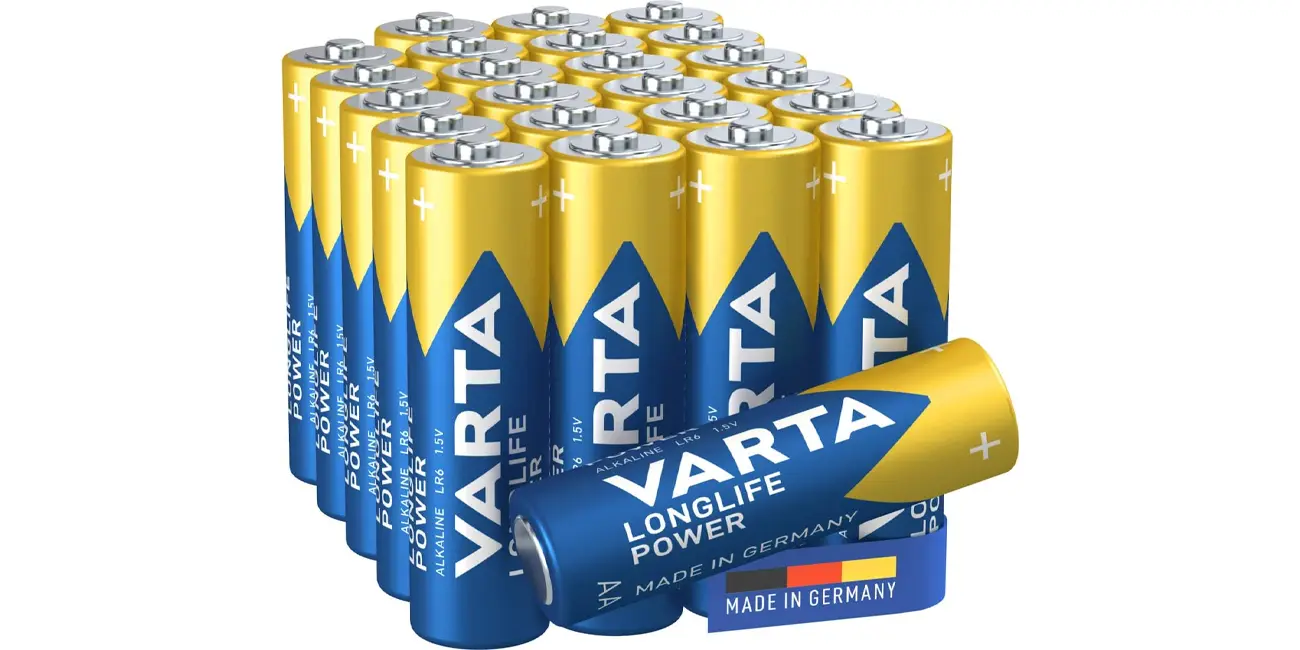 Pack x40 Pilas alcalinas Varta Longlife Power AA