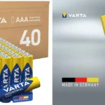 Pack x40 pilas alcalinas AAA Varta Industrial Pro