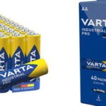 Pack x40 pilas alcalinas Varta Industrial Pro AA