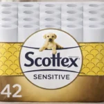 Pack x42 rollos Papel Higiénico Scottex Sensitive
