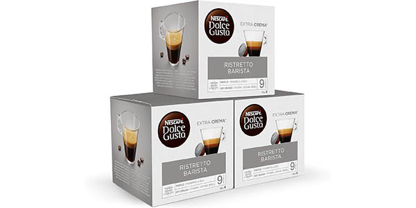 Pack de 48 cápsulas de café Nescafé Dolce Gusto Ristretto Barista