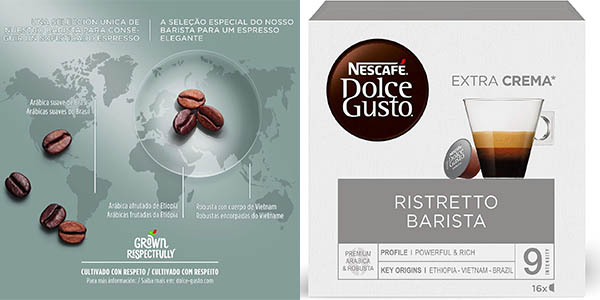 Pack de 48 cápsulas de café Nescafé Dolce Gusto Ristretto Barista