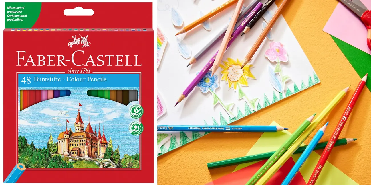Set de 48 lápices ecológicos de colores Faber-Castell