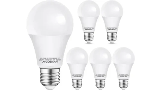 Pack 5x bombilla LED Aigostar E27 de 10W