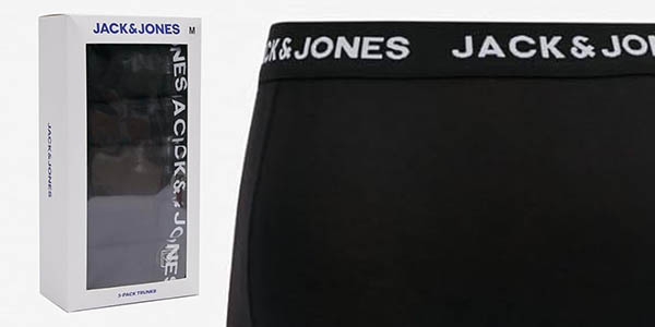 Pack x5 Bóxers Jack & Jones Anthony para hombre