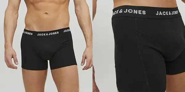 Pack x5 bóxers Jack & Jones Trunks para hombre