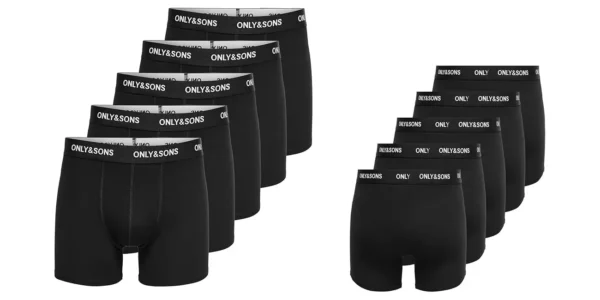 Pack 5x bóxer Only & Sons Onsfitz
