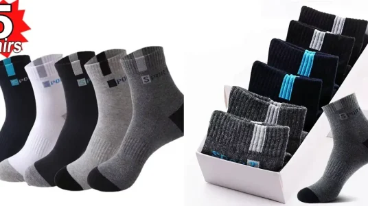 Calcetines deportivos de fibra de bambú