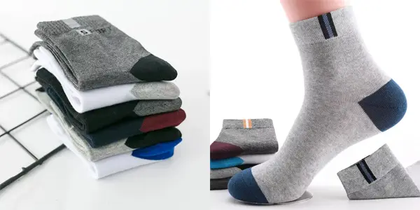 Calcetines deportivos de fibra de bambú