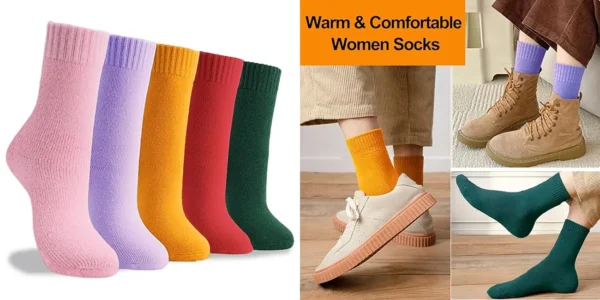 Pack de 5 pares de calcetines térmicos Josnown