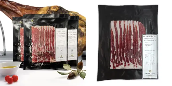 Pack 5x Sobre de paleta de cebo de campo 50% ibérica loncheada