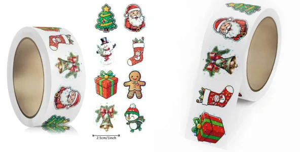 500 Pegatinas navideñas