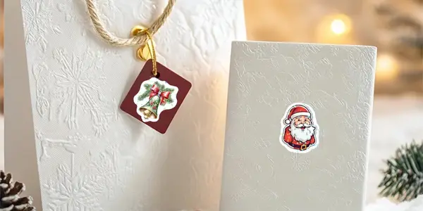 500 Pegatinas navideñas