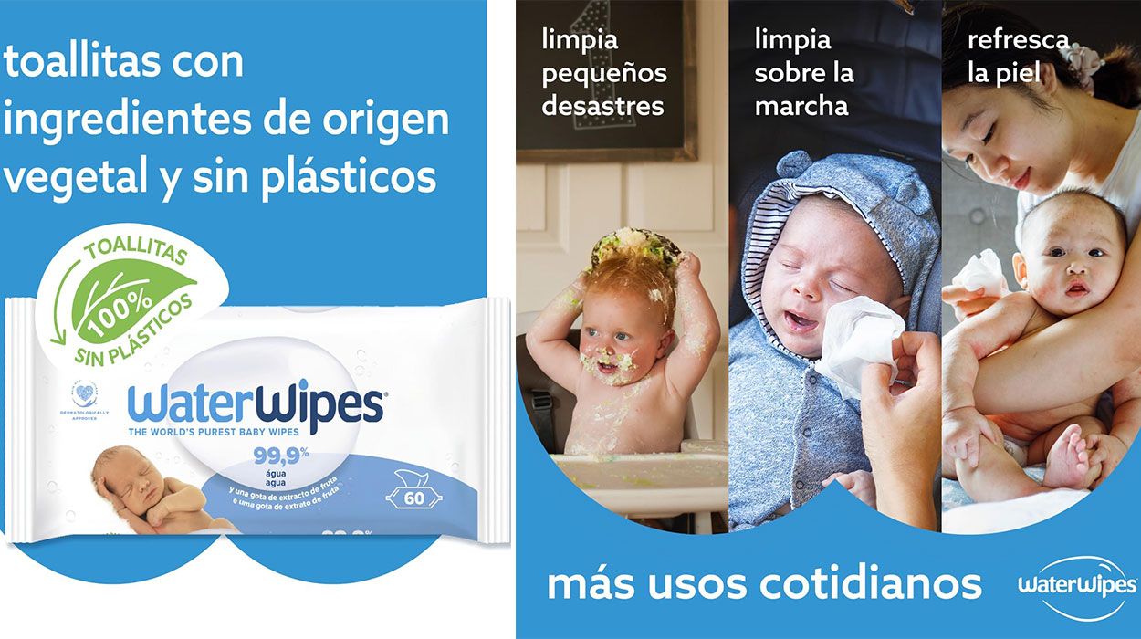 Pack de 540 toallitas húmedas WaterWipes para bebé barato