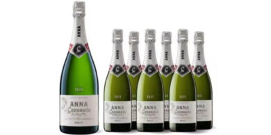 Estuche con 6 botellas Cava Anna de Codorniu 75 cl + Botella magnum 1,5 litros