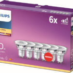 Pack x6 Bombillas LED Philips GU10