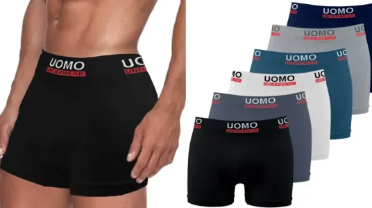 Pack x6 bóxer UOMO para hombre