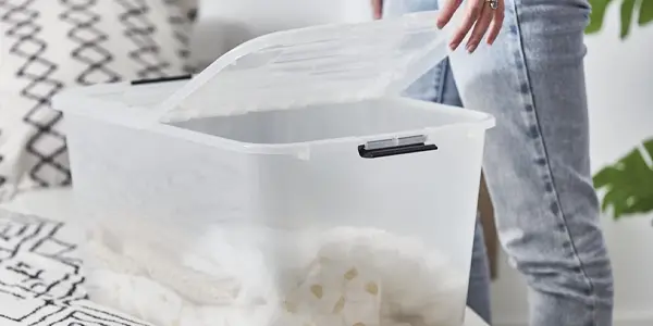 Pack 6 cajas de almacenaje para ropa Iris Ohyama TBH-45