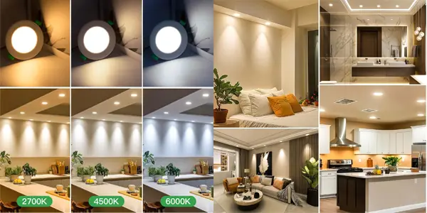 Pack 6x Downlight LED Lichtlord de 7W
