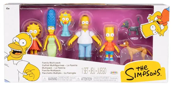 Pack de figuras de Los Simpsons