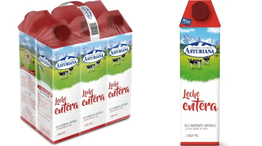 Leche entera Central Lechera Asturiana